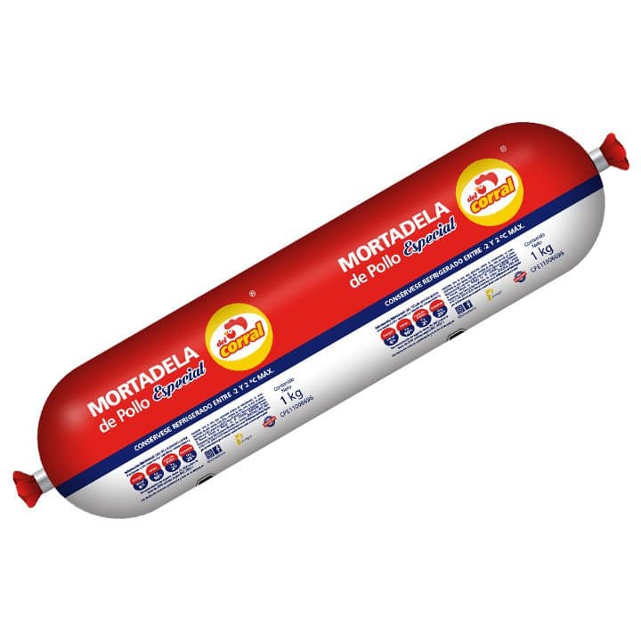 DEL CORRAL MORTADELA POLLO 1Kg