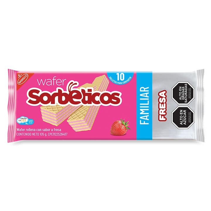 SORBETICO FRESA 105g