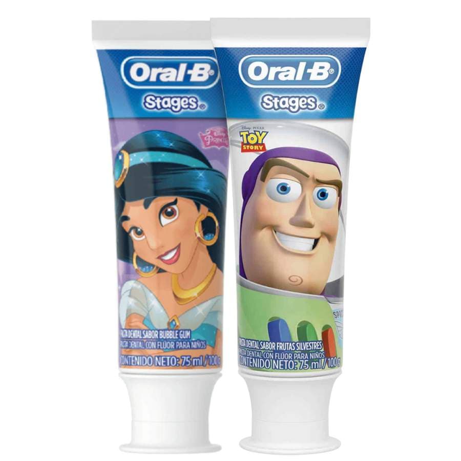 ORAL-B STAGES CREMA DENTAL NIÑAS JAZMIN BUZZ 100g