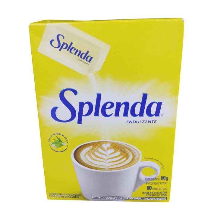 SPLENDA SOBRES 100und