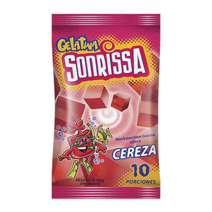 SONRISSA CEREZA FOIL 132g BOLSA