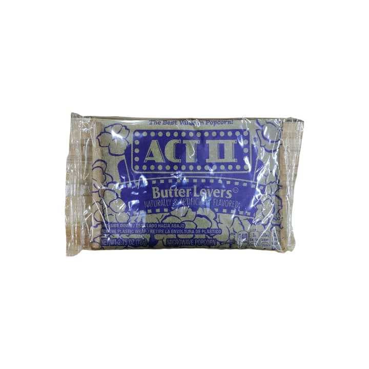 ACT ll PALOMITAS CON MANTEQUILLA 100g
