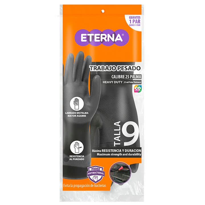 ETERNA GUANTES PARA TRABAJO PESADO T9 1und - 1