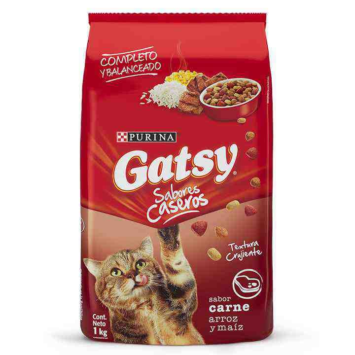 GATSY CARNE CON ARROZ Y MAIZ 1Kg