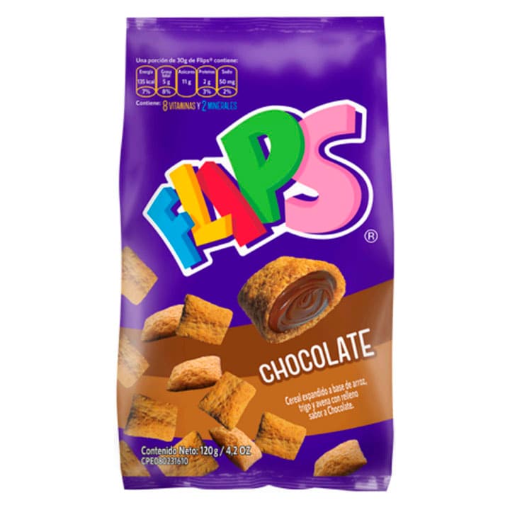 FLIPS CHOCOLATE BOLSA 120g - 1