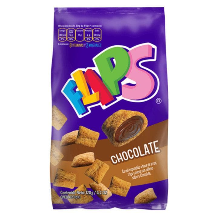 FLIPS CHOCOLATE BOLSA 120g