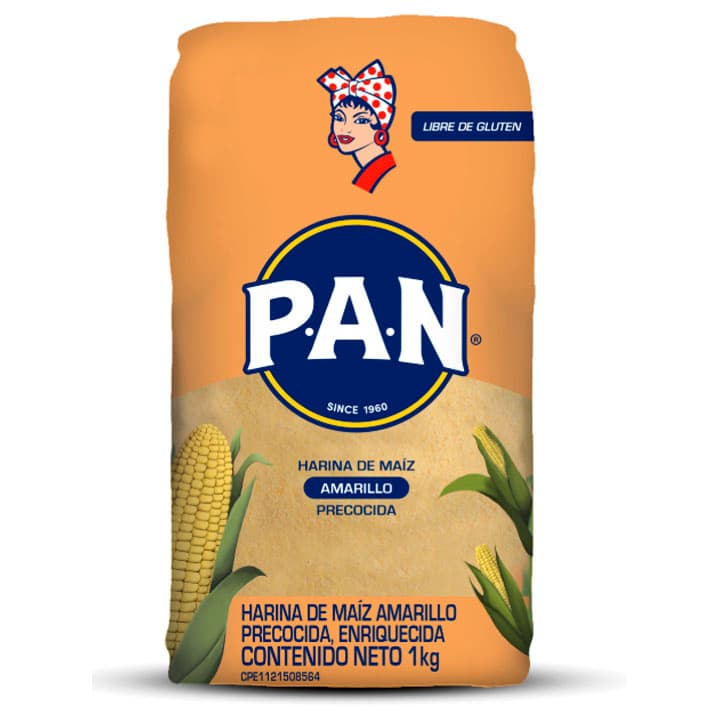 PAN HARINA AMARILLA 1Kg - 1