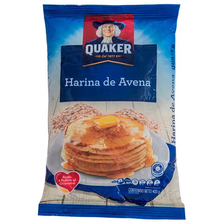 QUAKER HARINA AVENA B 400g - 1