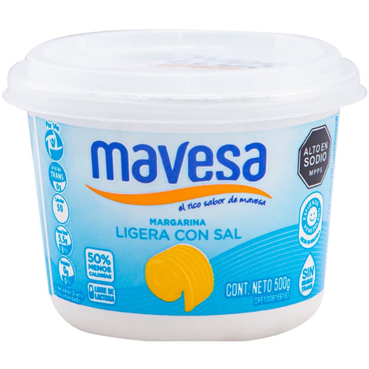 MAVESA MARGARINA LIGERA 500g - 1