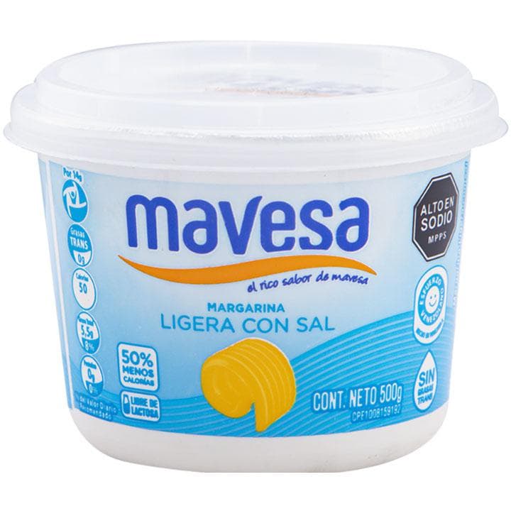 MAVESA MARGARINA LIGERA 500g