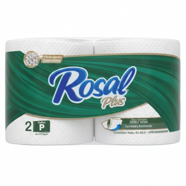 ROSAL PLUS 215 HOJAS 2 ROLLOS