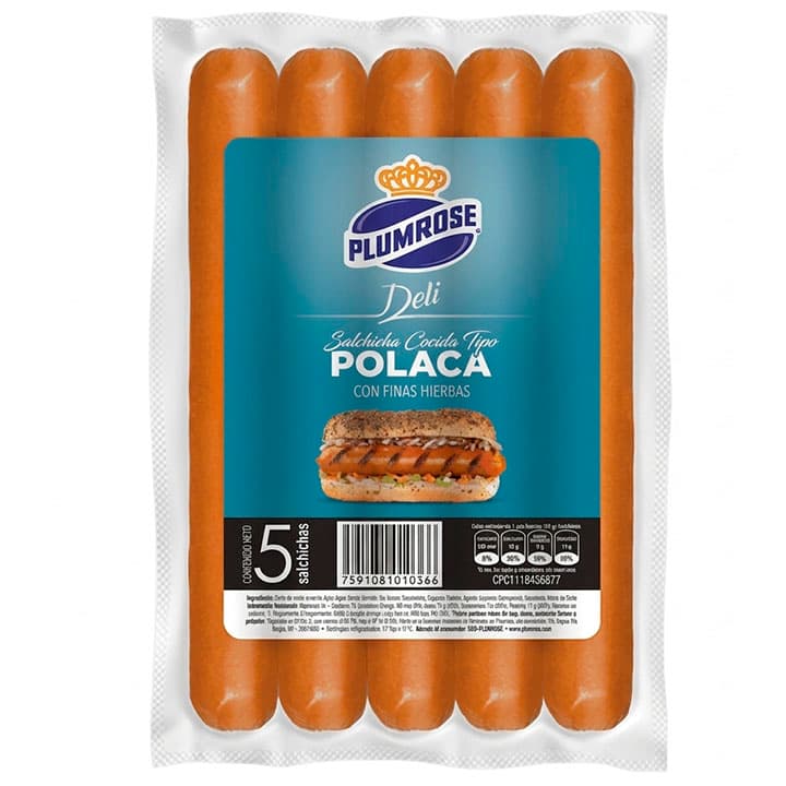 DELI SALCHICHA POLACA 450g - 1