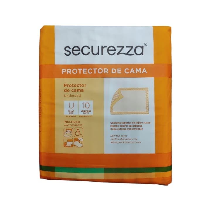 SECUREZZA PROTECTOR DE CAMA 10und - 1