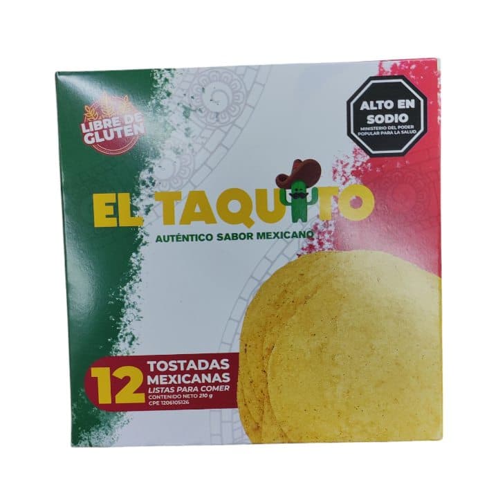 EL TAQUITO TOSTADAS 210g - 1