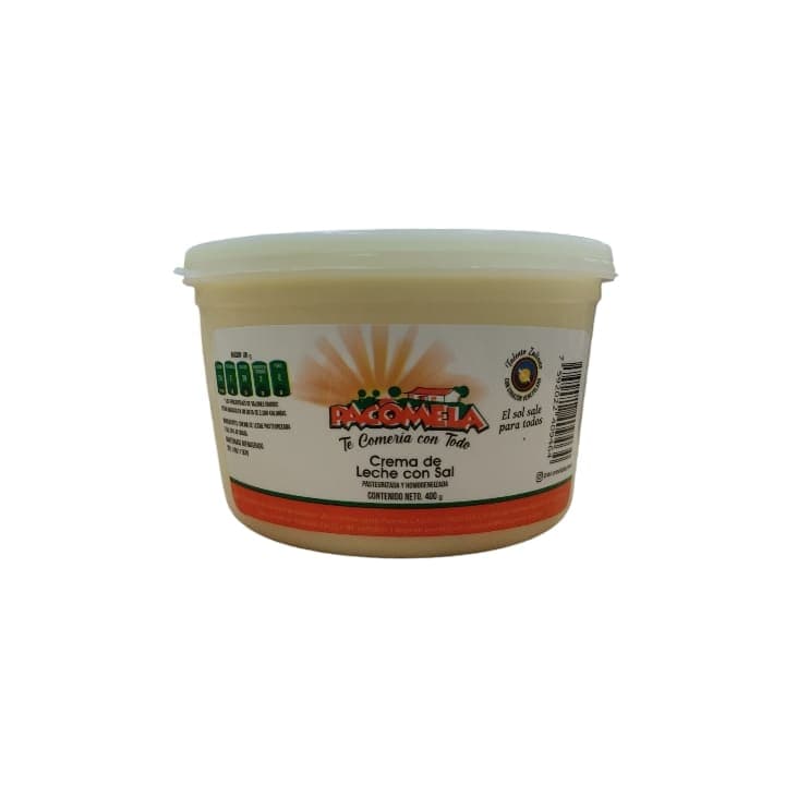PACOMELA CREMA DE LECHE 400g - 1