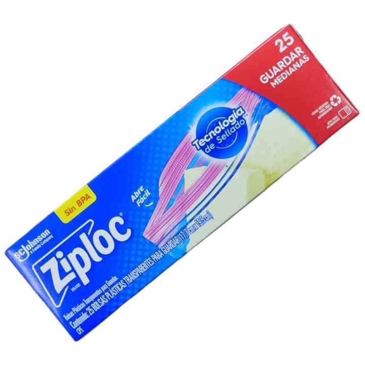 ZIPLOC GUARDAR MED 25und