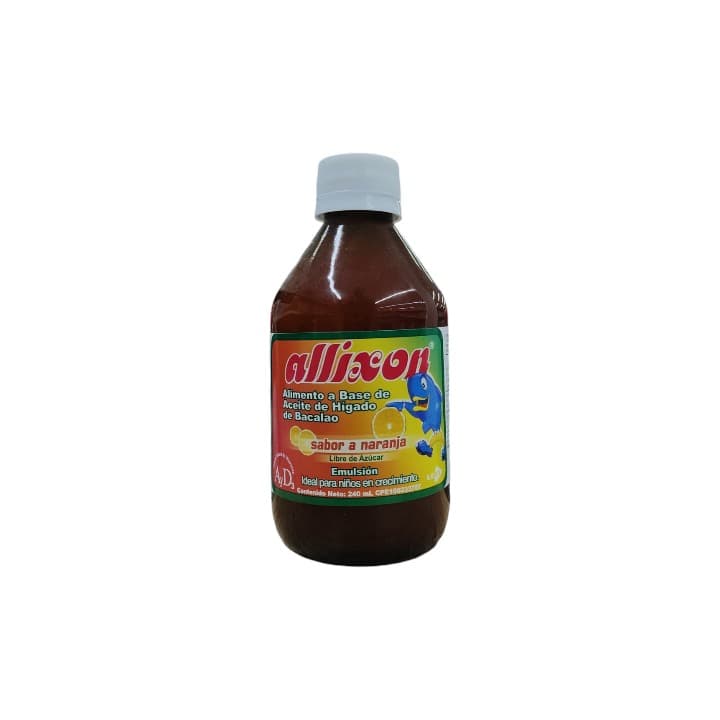 ALLIXON NARANJA 240ml LETI VITAMINA A+D - 1