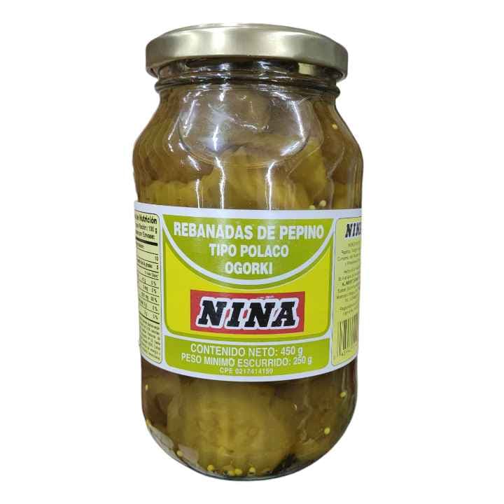 NINA PEPINO OGORKI 450g