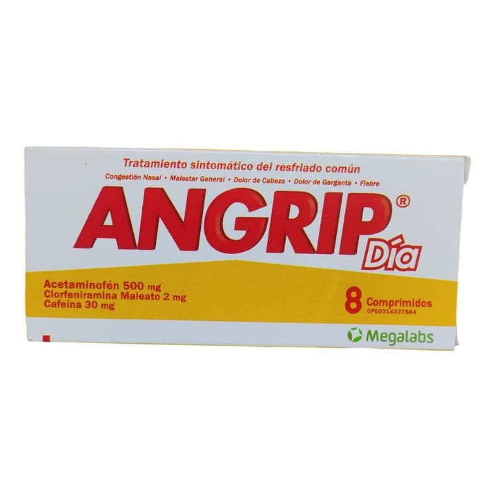 ANGRIP DIA 8tX500/2/30mg MEGALABS ACET CLORF CAF - 1