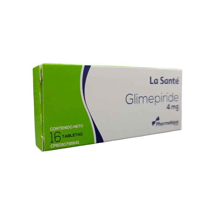 GLIMEPIRIDE 16tabX4mg LA SANTE