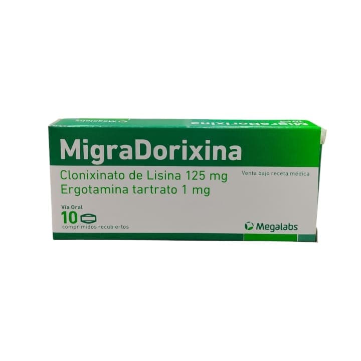 MIGRADORIXINA 10tabX125/1mg - 1