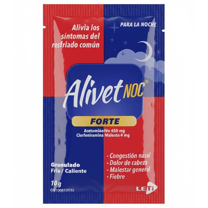 ALIVETNOC FORTE 650/4mg 10g LETI - 1