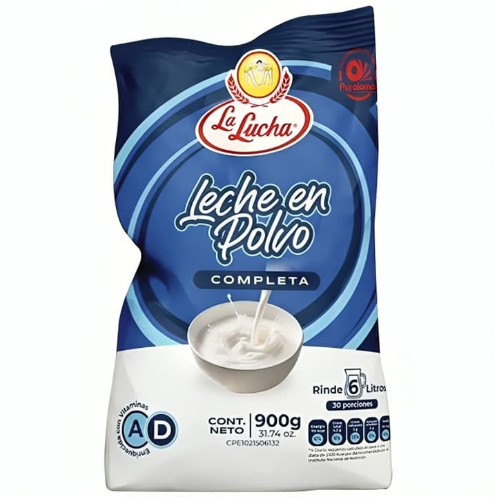 LA LUCHA LECHE EN POLVO 900g - 1