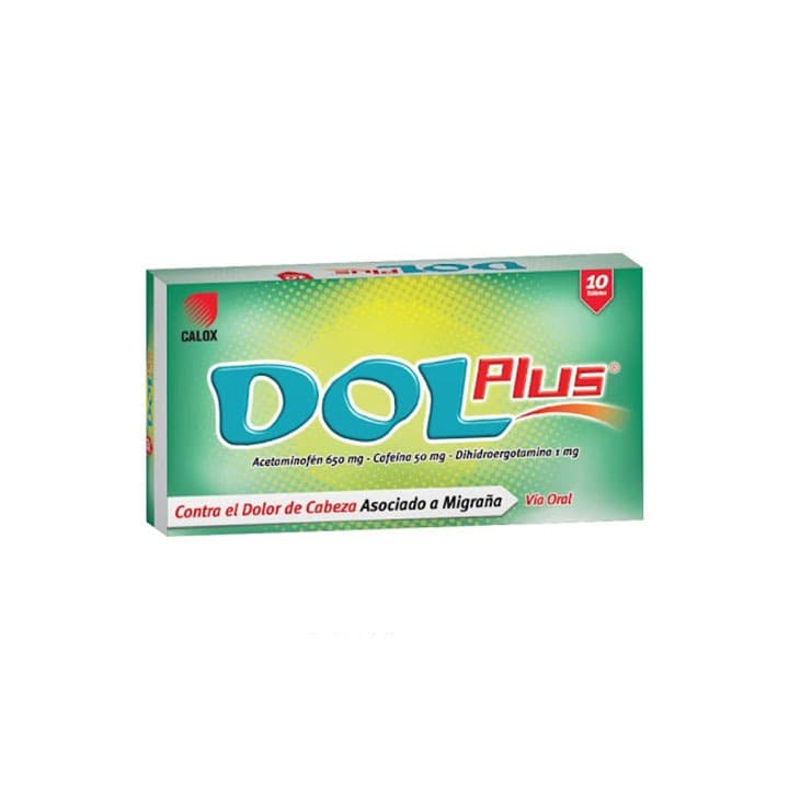 DOL PLUS 10tabX650/50mg CALOX - 1
