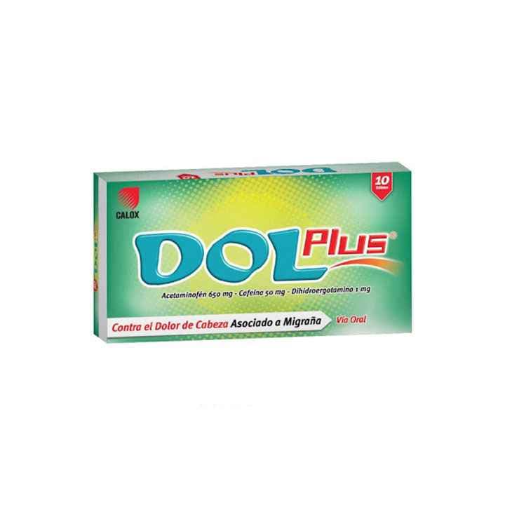 DOL PLUS 10tabX650/50mg CALOX 