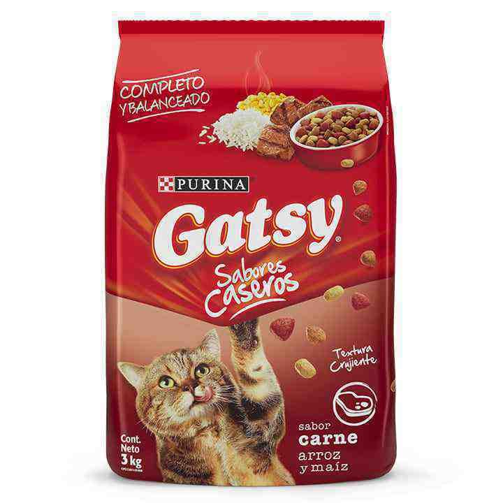 GATSY CARNE ARROZ MAIZ 3Kg