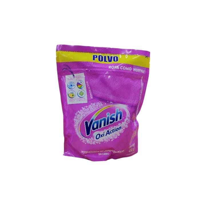 VANISH ROSA OXI DETERGENTE EN POLVO 450g