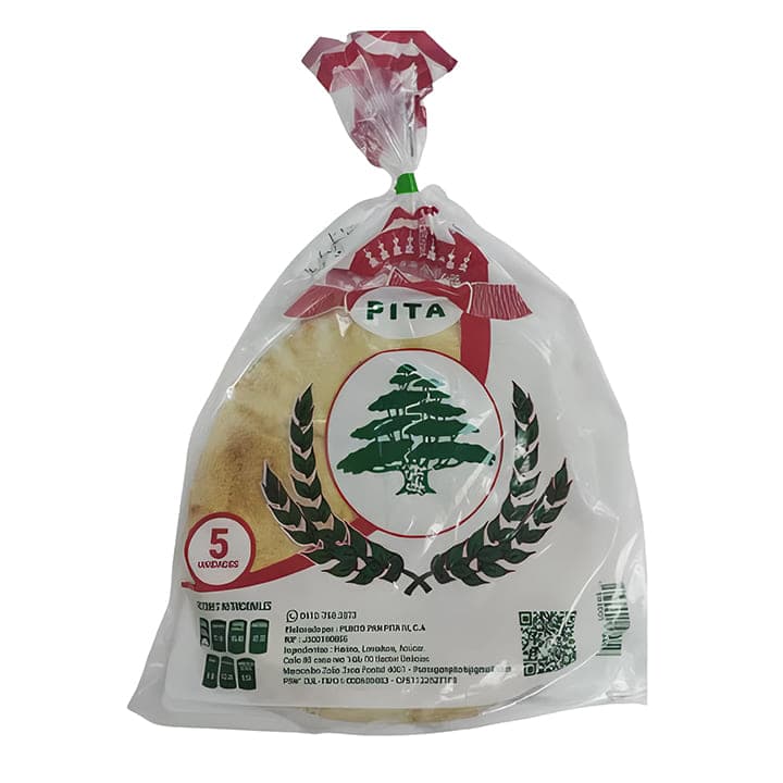 PAN PITA BLANCO 5und - 1