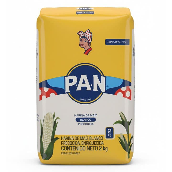 PAN HARINA MAIZ 2kg