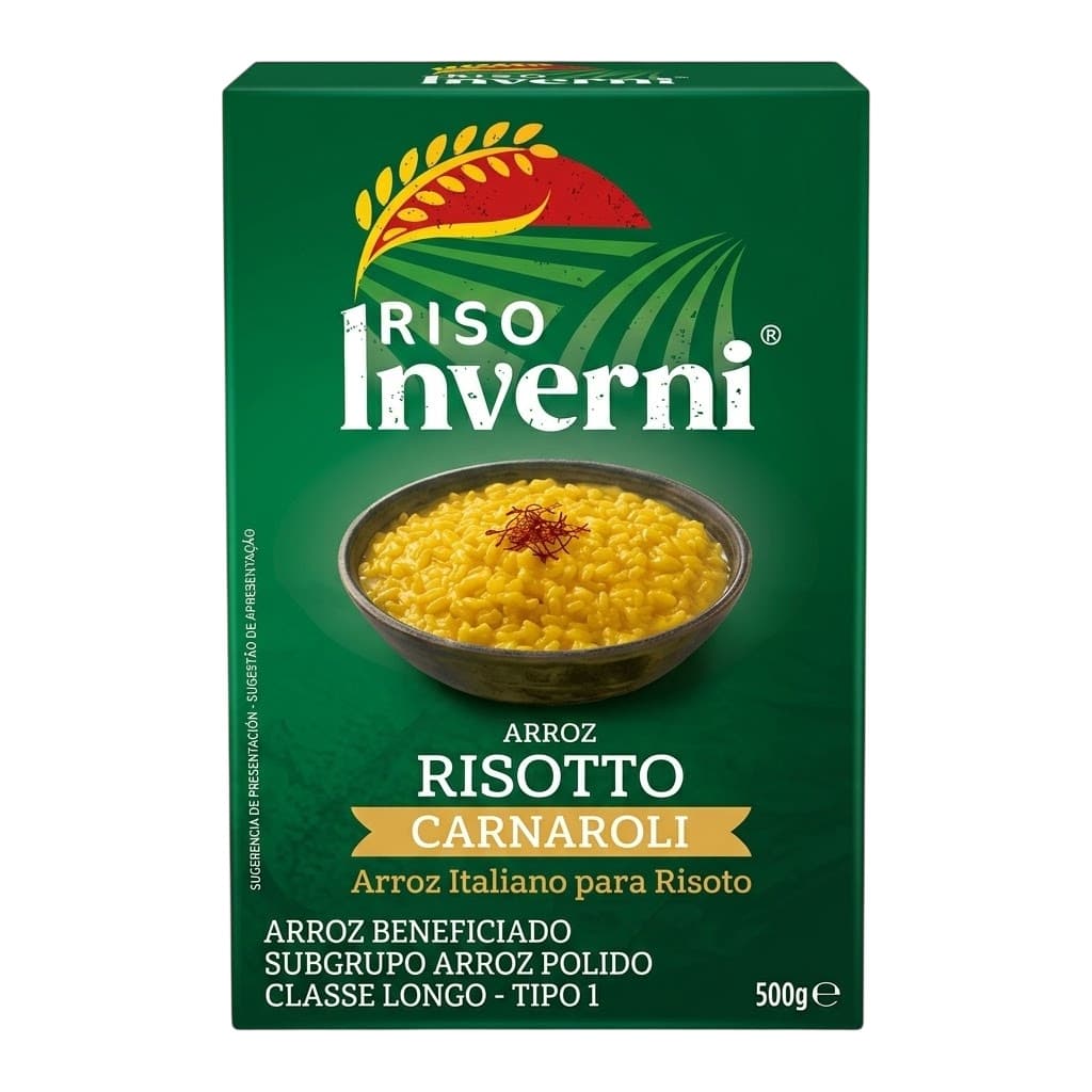 INVERNI ARROZ RISOTTO CARNAROLI 500g