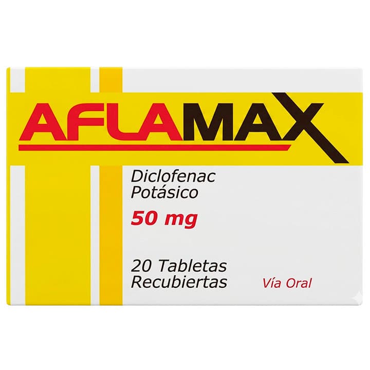 AFLAMAX 20tabx50mg OFTALMI DICOFENAC POTASICO - 1