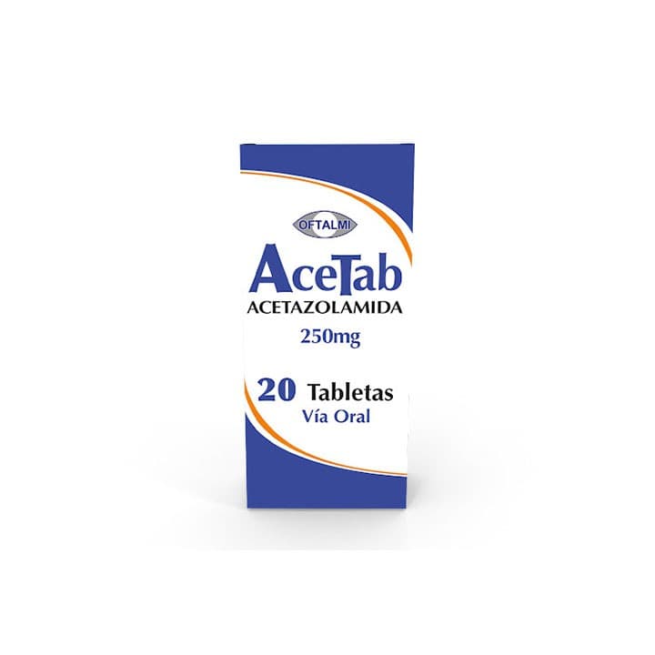 ACETAD 20tabX250mg OFTALMI 