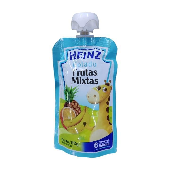 HEINZ POUCH FRUTAS MIX 113g