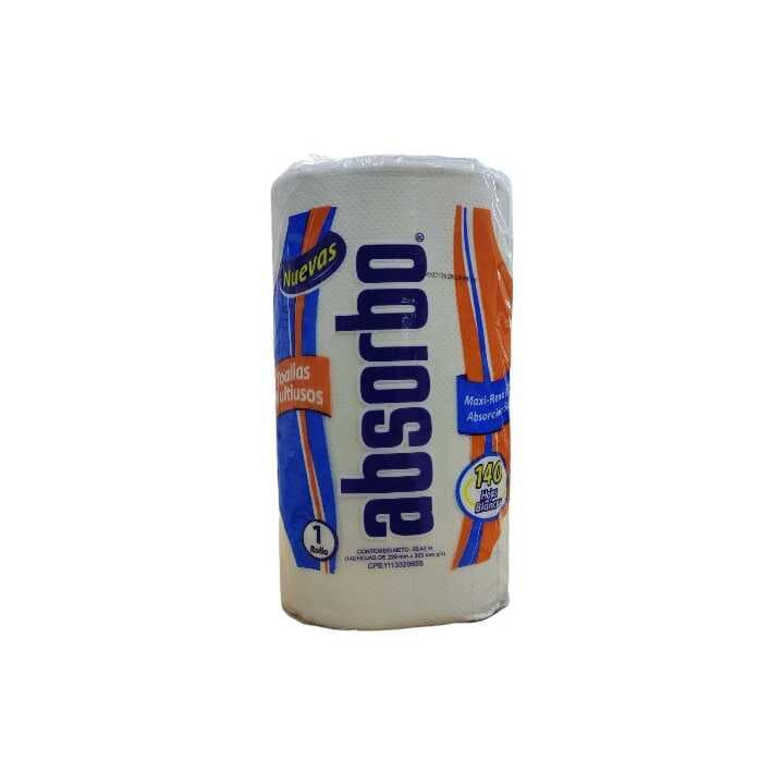 ABSORBO TOALLA 140HOJ 1 ROLLO 30B