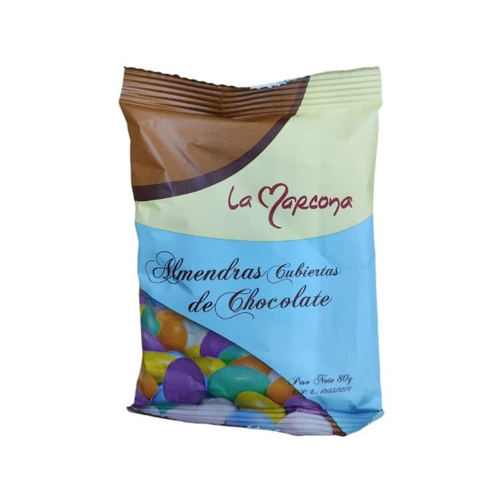 LA MARCONA ALMENDRA CUB CHOCOLATE 80g