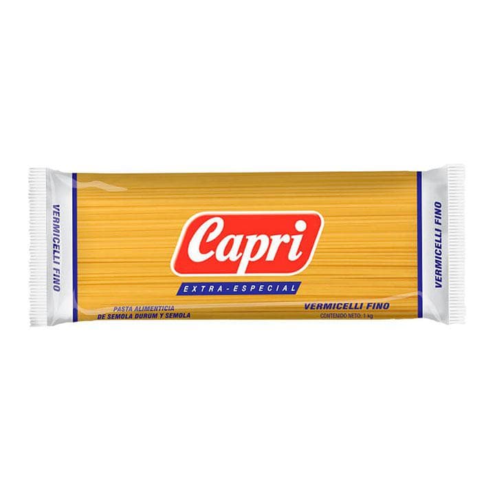 CAPRI PASTA EXTRA ESPCIAL VERMICELLI FIN 1Kg