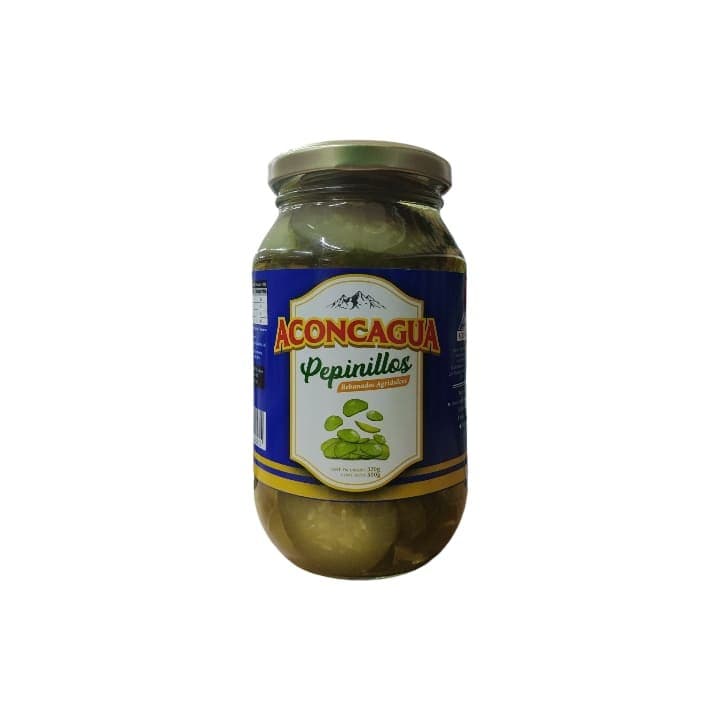 ACONCAGUA PEPINILLOS REBANADOS 500g