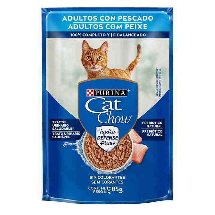 CAT CHOW PESCADO ADULTOS 85g