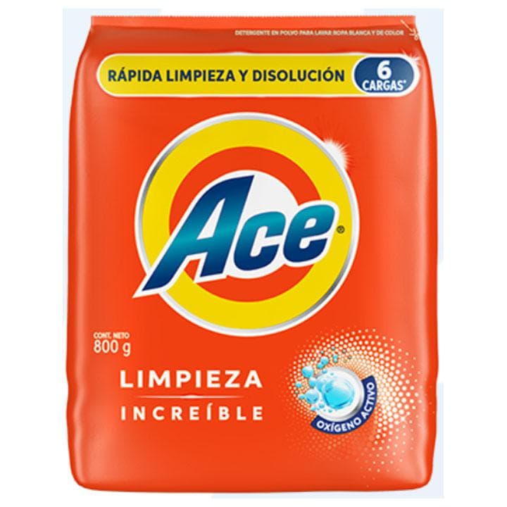 ACE DETERGENTE EN POLVO 800g