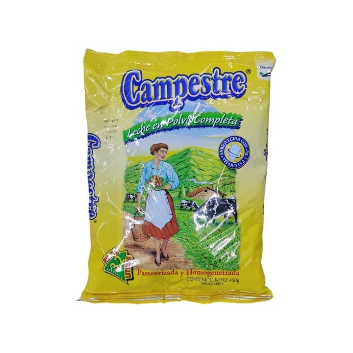 CAMPESTRE LECHE COMPLETA 400g - 1