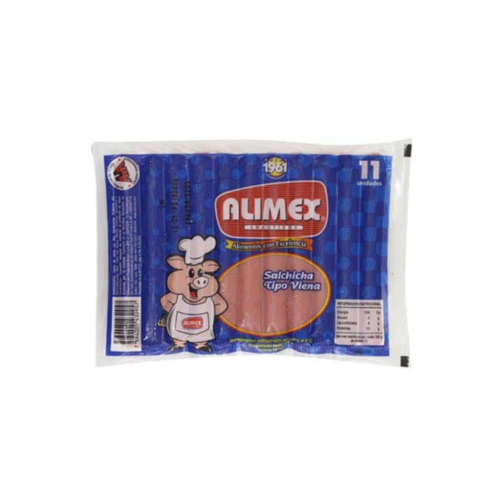 ALIMEX SALCHICHA VIENA 225g