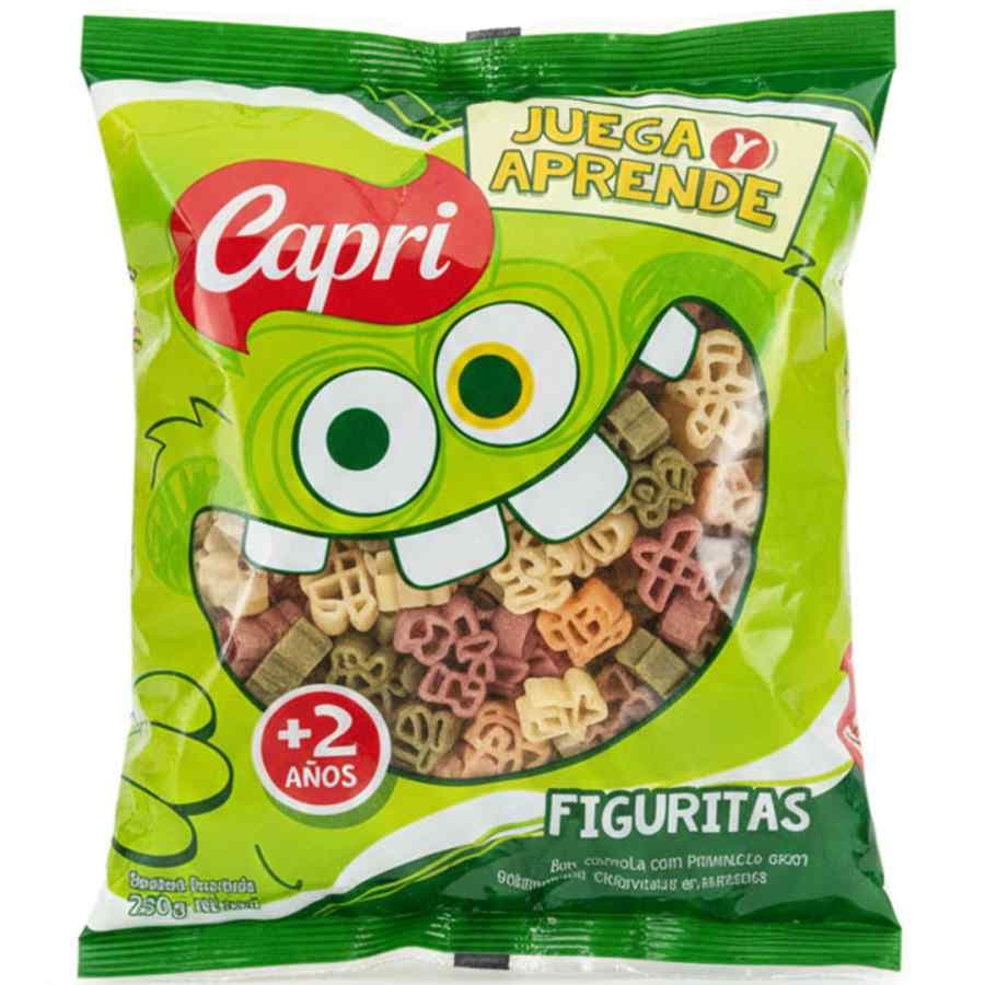 CAPRI PASTA JUEGA Y APRENDE FIGURAS 250g