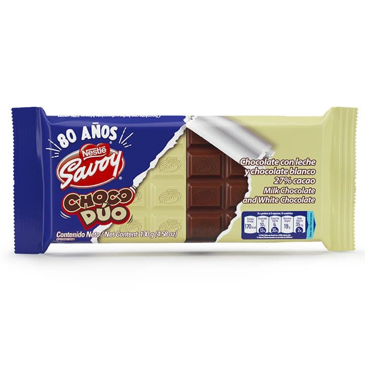 SAVOY DUO CHOCOLATE 130g