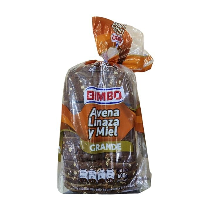 BIMBO AVENA LINAZA Y MIEL