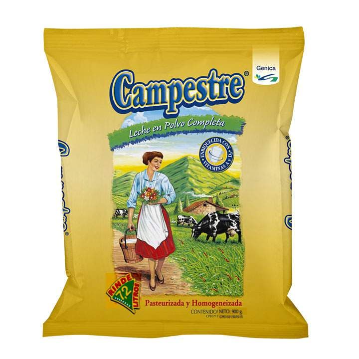 CAMPESTRE LECHE BOLSA 900g