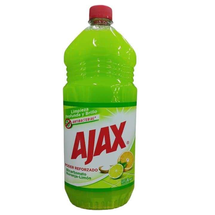 AJAX ANTIB BICARBONATO NARANJA LIMON 1L